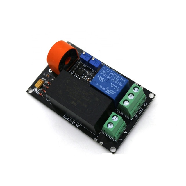 Taidacent AC 220V 5A 10A 20A 50A AC Leakage Detector Current Sensor AC Current Sensing Relay Overcurrent Protection Module