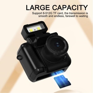 Mini Cámara CCTV Digital Vintage para niños, visión nocturna, Sensor de imagen fotográfica Retro CMOS para fotografía y vídeo - Product Image 4