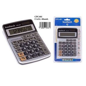 Calculadora Kooltech CPC401 de 8 Dígitos con Apagado Automático y Funciones Básicas - Product Image 1