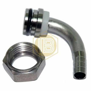 Beccuccio in metallo per accoppiamento filettato di fusti di birra - Product Image 3