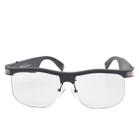 Lunettes intelligentes avec verres pour presbytie, bouton de prononciation directionnelle à 6 canaux, mode vocal double, étanches IPX5, IA