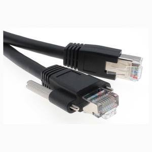 Hoge Flexibiliteit Pvc Geïsoleerde Ethernetkabel <span class=keywords><strong>Rj45</strong></span> Industriële Camera Slot Schroef Koperen Geleider 5 Miljoen Flexing Leven - Product Image 4