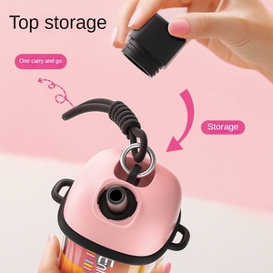 Botella de agua motivacional marcada por el tiempo de 128oz, plástico anticaída portátil para fitness y estilo de vida activo, para mantenerse hidratado - Product Image 3