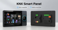 Panneau mural intelligent KNX pour maison connectée avec écran tactile IPS Android de 8 pouces, contrôle audio multi-pièces pour rideaux lumineux et climatisation