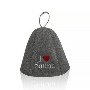 Un chapeau de sauna en pure laine qui porte votre nom de marque comme un symbole d'<span class=keywords><strong>honneur</strong></span>, <span class=keywords><strong>tout</strong></span> en laissant la chaleur <span class=keywords><strong>à</strong></span> la porte. - Product Image 1