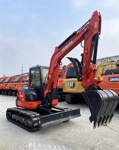 Excavadora de Ruedas Kubota U55-4 Usada 2024, Excavadora Compacta, Máquina de Excavación Hidráulica para Construcción - Product Image 4