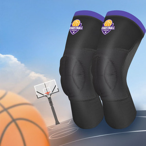 Genouillère de soutien rotulien extra longue pour hommes et femmes, protection sportive pour le basketball et la course à pied - Product Image 3