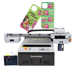6090 ad alta velocità 60X90 cm stampante UV Desktop 6090 UV Flatbed con Xp600/i3200/i1600 testine di stampa - Product Image 2