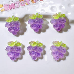 Crème Colle Téléphone Cas DIY Résine Charmes Accessoires Bonbons Style Flatback Gelée Fruits Ornements avec Cheveux & Artisanat Matériaux - Product Image 3