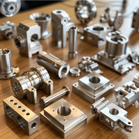 Centre d'usinage CNC vertical professionnel Production personnalisée de pièces complexes en plastique et en acier métallique et ABS