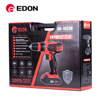 Perceuses sans fil électriques 18v EDON AD-18CUN de haute qualité au lithium-ion