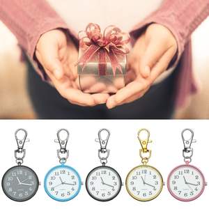 Montres d'infirmière unisexes pour femmes, <span class=keywords><strong>montre</strong></span> de poche minimaliste Ultra mince à Face ouvert à Quartz - Product Image 4