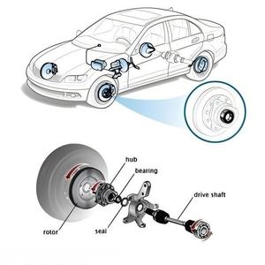 GB12807S06 Nuevo Rodamiento de Bolas de Contacto Angular de Doble Hilera <span class=keywords><strong>KDKD</strong></span> para Smart Fortwo NISSAN Tiida, Repuestos para Automóviles - Product Image 6