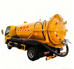 Camion d'aspiration des eaux usées Euro 3 9000 litres 9 tonnes 4x4 - Faible bruit pour les zones résidentielles - Product Image 4