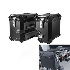 Valises latérales en aluminium <span class=keywords><strong>pour</strong></span> moto, boîtes de rangement latérales <span class=keywords><strong>pour</strong></span> moto, boîte latérale <span class=keywords><strong>pour</strong></span> Honda CRF1000L/1100L Africa Twin - Product Image 4