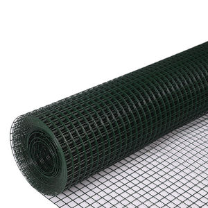 Maille de fil métallique soudée à trous carrés en PVC vert à vente chaude pour les clôtures de ferme et de jardin avec services de découpe et de pliage - Product Image 2