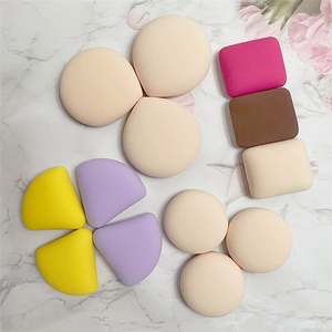 WELLFLYER Esponja de Maquillaje Grande Personalizada, Herramientas de Maquillaje de Algodón Puro, Verde, Amarillo, Cosmético, Polvo, <span class=keywords><strong>Precio</strong></span> de Fábrica, - Product Image 5
