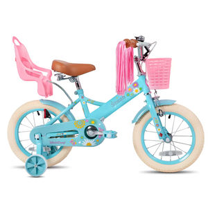 Vélo pour enfants JOYSTAR Little Daisy de <span class=keywords><strong>16</strong></span> <span class=keywords><strong>pouces</strong></span> pour filles de 4, 5, 6, 7 ans avec roues d'apprentissage et frein à main, vélo de princesse pour enfants de <span class=keywords><strong>16</strong></span> <span class=keywords><strong>pouces</strong></span> - Product Image 6