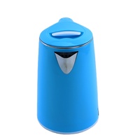 Bouilloire électrique portative de base de rotation de l'acier inoxydable 2.3L de haute qualité en plastique de 360 degrés pour le ménage de voyage d'hôtel