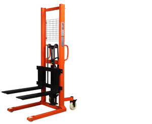 河北ハンドフォークリフト手動フォークリフト揚程1.6M 1T積載フォークリフトカスタマイズ対応 - Product Image 1