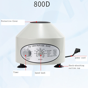 800d במהירות נמוכה מכונת צנטריפוגה עם מעטפת פלסטיק לסרום פלזמה חיסון איכותי - Product Image 5