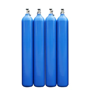 Iso Standaard Gas Cilinder Fabrikant Prijs 48Kg Helium Gas Cilinder