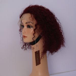 Pelucas cortas bob de cabello virgen vietnamita al por mayor, pelucas de cabello humano con encaje frontal HD, servicio OEM - Product Image 2