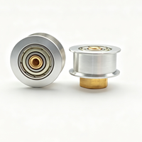 Rakitan Pulley Pengatur Tegangan Timing Belt, Pulley Idler, dan Roda Pemandu Berflens untuk Sistem Gerak Linear dan Peralatan Otomasi