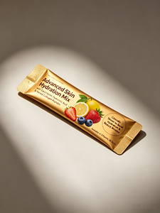Complément en poudre hydratant avancé pour la peau avec électrolytes, acide hyaluronique et peptides de <span class=keywords><strong>collagène</strong></span> <span class=keywords><strong>Verisol</strong></span> - Product Image 3
