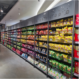 Estanterías de supermercado al por mayor, expositor de cuatro pilares, estanterías de supermercado, góndola de una cara y góndola tipo isla para <span class=keywords><strong>ferretería</strong></span> - Product Image 5