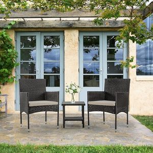 Le mobilier de jardin populaire avec chaises modernes en rotin <span class=keywords><strong>pour</strong></span> jardins extérieurs et piscines - Product Image 1