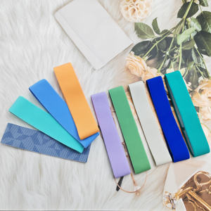 Correa elástica de nailon circular personalizada con logo a color para lonchera, cinta elástica sostenible al por mayor, buen cinturón elástico para caja Bento - Product Image 4