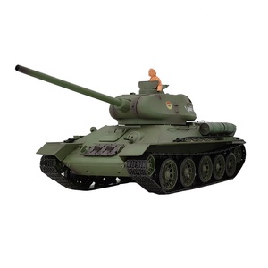 Henglong 3909-1 PRO <span class=keywords><strong>Tanque</strong></span> de Combate Militar RC <span class=keywords><strong>T</strong></span>-<span class=keywords><strong>34</strong></span>/85 de la Unión Soviética, 2.4Ghz, con Sonido de Humo, Disparo de BB, Control Remoto, Modelo de <span class=keywords><strong>Tanque</strong></span> - Product Image 1