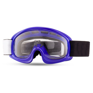 Motorcycle Trendy Black Frame Sports Goggles for Skiing Cycling Motorcycle Hiking Windproof Silver <b>Mirror</b> <b>Slim</b> Fit Oversized - Product Image 3
