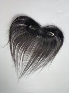 Ingrosso 3D Air franges fatto a mano in pizzo Remy Clip-in naturale frangia di capelli veri capelli umani frangia - Product Image 3