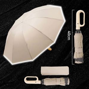 Wholesales Vintage Novelty <b>Folding</b> Umbrella Portable 3 <b>Folding</b> Hanging Uv Resistant Black Umbrella with Custom Logo - Product Image 4
