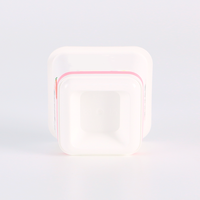 Vente Chaude Récipient Alimentaire en Plastique 100ml Personnalisé avec Logo, Boîte de Récipient en Plastique PP pour Crème Glacée et Yaourt 100g