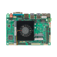 Carte mère d'ordinateur portable J6412 3,5 pouces en gros avec chipset Intel, processeur intégré, prise en charge EDP LVDS DDR4 pour Win 10/8/7/Linux