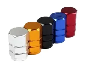 Aluminium Car Tire Valves Decorate Covers Auto Accessories Trim colored valve covers for auto made by factory