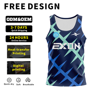 Gilet d'athlétisme personnalisé EXON de qualité supérieure, léger et respirant, pour marathon - Product Image 4