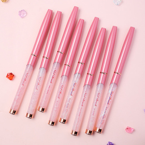 Pincel de Gel para Uñas, Diseño Mejorado con Cuadrícula, Pétalos de Flores, Acuarela, Ovalado, Plano, Redondo, Largo, para Manicura, Salón de Belleza, Arte de Uñas - Product Image 3