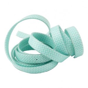 Sangle en nylon enduite de TPU réfléchissante, couleur personnalisée, livraison rapide, pour bagages, sangle en PVC de couleur unie durable - Product Image 4