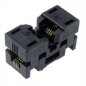 Adaptador de Programación y Prueba para Microcontroladores (MCU) en Paquete MSOP8/SSOP8/TSSOP8, Paso 0.65mm, Ancho 3.0mm, Modelo 656-1082211, XYG - Product Image 1