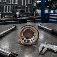 Capuchons de moyeu de roue flottants avec logo personnalisé pour voitures de luxe Mansory Mercedes Dodge Rolls Royce