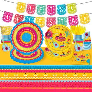 Festival <span class=keywords><strong>de</strong></span> Carnaval Mexicano Decoración <span class=keywords><strong>de</strong></span> Fiesta Tema del Día <span class=keywords><strong>DE</strong></span> <span class=keywords><strong>LOS</strong></span> <span class=keywords><strong>Muertos</strong></span> Platos <span class=keywords><strong>de</strong></span> Papel Vasos Manteles Vajilla Desechable Suministros - Product Image 1