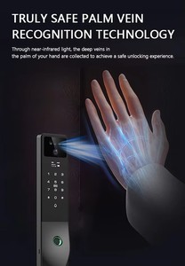 Cerradura Inteligente con Reconocimiento Facial 3D, Huella Dactilar, Sin Llave, Tuya Wifi, Contraseña, Anti-Robo, <span class=keywords><strong>El</strong></span>éctrica, Automática - Product Image 4