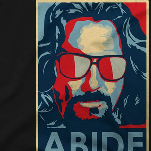 T-shirt Big Lebowski Abide, style Hope - Product Image 2