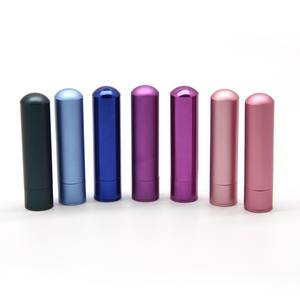 5ml nouveau Type inhalateur d'arôme entièrement en métal avec de bonnes mèches inhalateur inhalateur nasal en métal en aluminium - Product Image 1