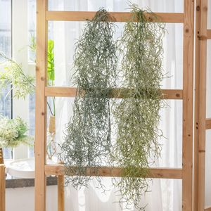 CallaFloral Planta Artificial Colgante Verde Oscuro y Verde Claro de Plástico para Decoración de Bodas y Hogar, 80cm, Follaje Colgante - Product Image 1