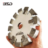 125mm 130mm Diamantfreesblad voor het frezen van ondergrondse verwarmingsbuizen in beton en dekvloer